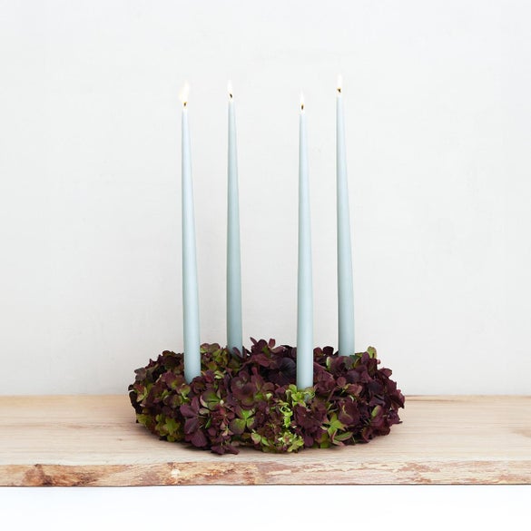 Den elegante adventskrans